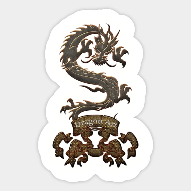 Wonderful chinese dragon Sticker by Nicky2342